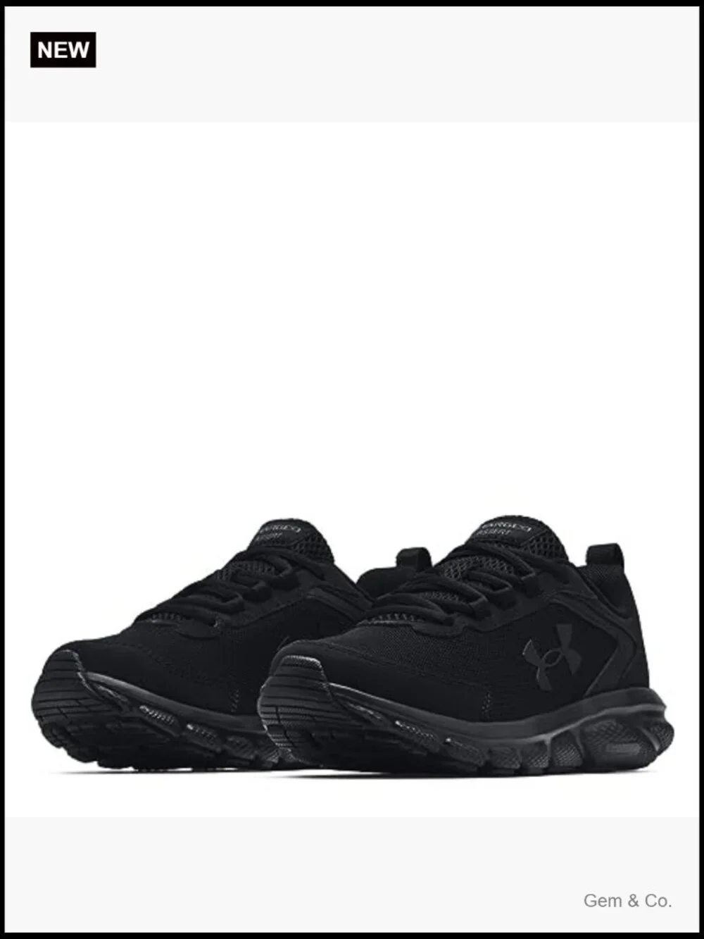 Charged Cushioning Running Shoes with Leather Overlays